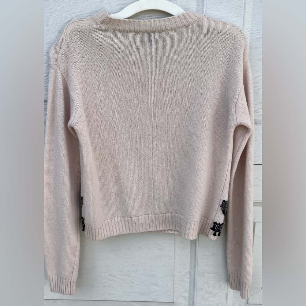 Women's Weekend MaxMara crew neck sweater long sleeves cream XS - Picture 2 of 4